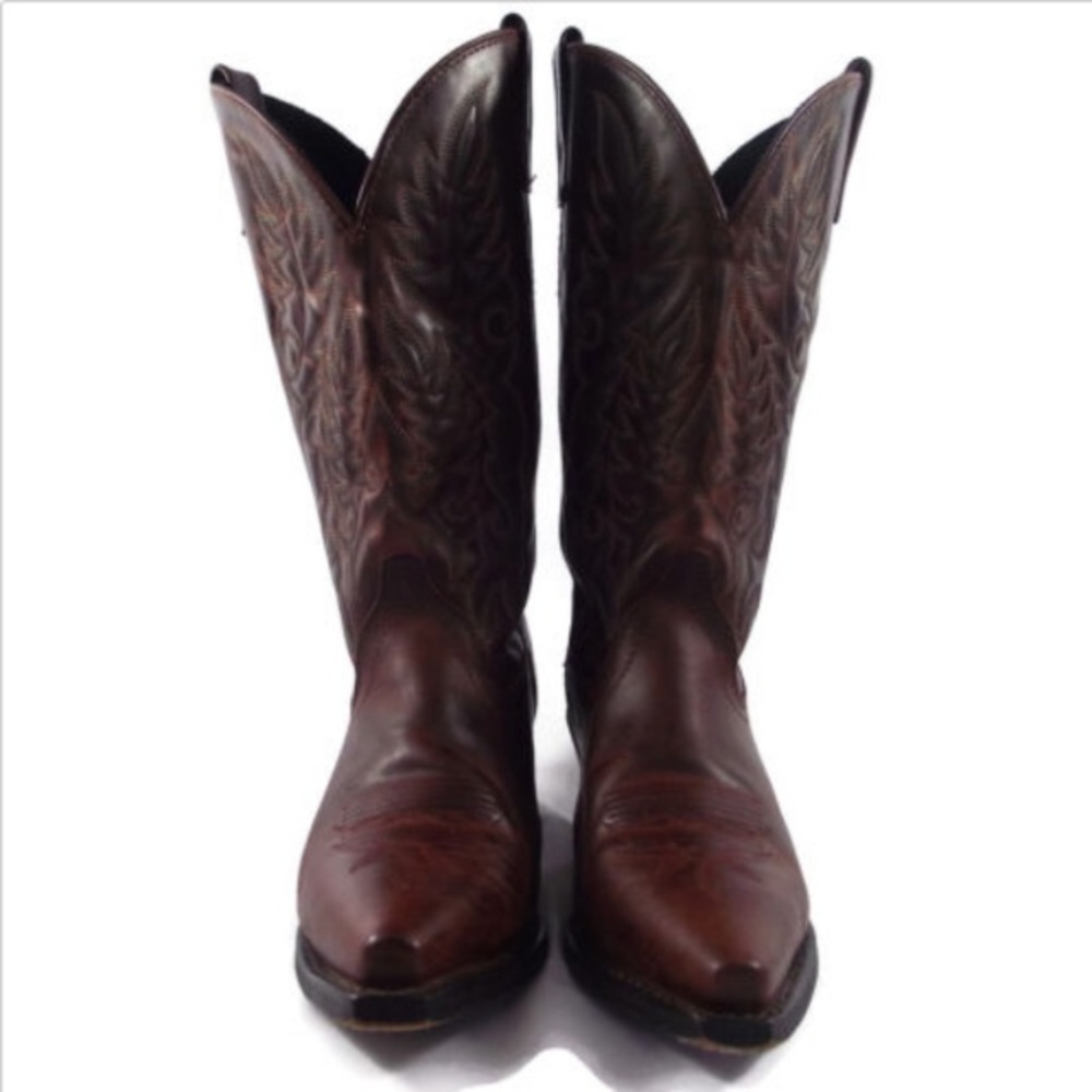 Laredo, Madison Leather Cowgirl Boots, 8.5M 😍